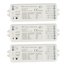 3X Tuya LED Controller 5 in 1 Dimmer CCT RGB RGBW RGBWW RGBCCT Strip Life Wifi 2.4G RF Remote Controller 12-24V