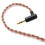 2X A2Dc Connector Pure Copper Cable for Ath Headset Cks1100 E40 E50 E70 Ls200 Ls300 Ls400 Ckr90 Ls70 Headphones 4