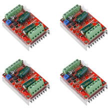 4X 6-60V 400W BLDC Three Phase Brushless Motor Controller PWM Hall Motor Control Driver Board 12V 48V
