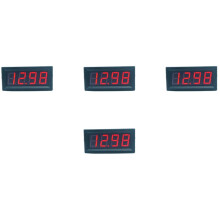 4X 0.56Inch  Digital LED Display 4 Bits 0-100V Voltmeter Panel Volt Voltage Meter Tester