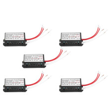 5X 110V to 12V 60W Halogen Light Power Supply Converter Electronic Transformer Black