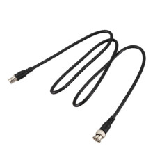 8X BNC Male to Female Plug CCTV Extension Coaxial Cable 3.3Ft Long Black