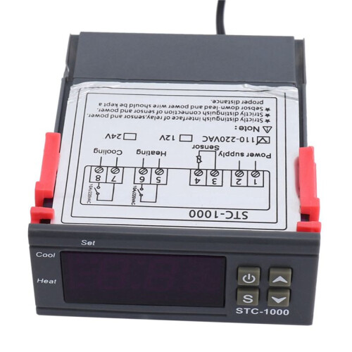 10X 220V/STC-/1000 Digital Temperature Controller Thermostat with NTC 1