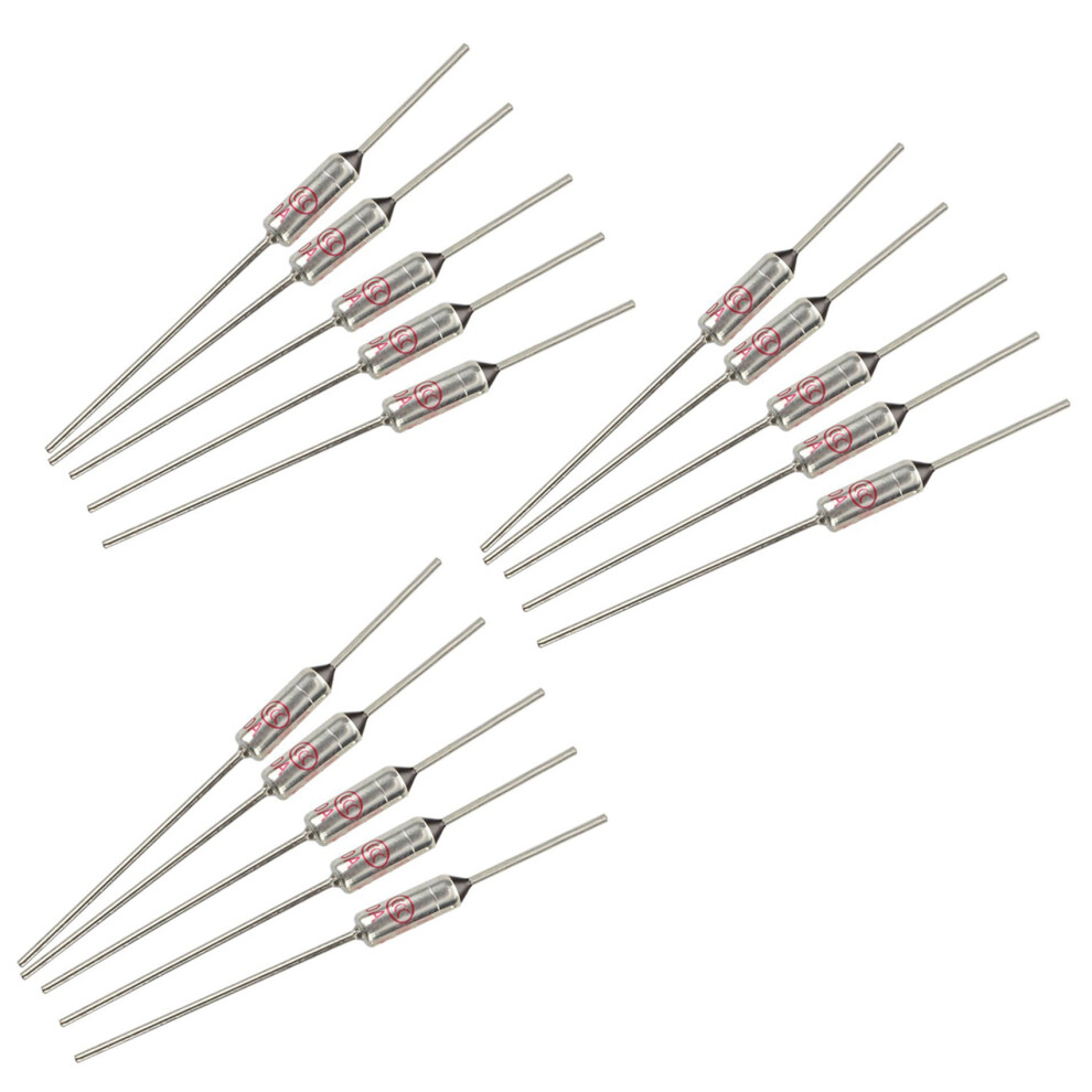 15 Pcs Circuit Cut Off Tf 185 Celsius 250V 10A Temperature Thermal Fuses 6031294113057