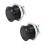 2X Horn  Horn Button Push Button  For Car 16mm 12V 1