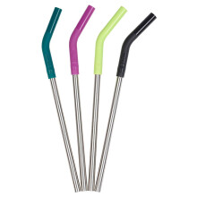 Klean Kanteen 8mm colour Straw set Stainless steel - silicone tips - 4 pack