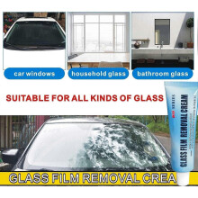 (English Version 2 Set) Car Windshield Oil Film Cleaner Improves Driving Safety Suitable for Multiple Stubborn Stains