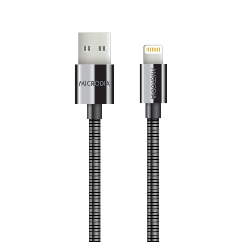 Photos - Other for Mobile  DurCable: 1.5M Indestructible Stainless Steel MFi-Certified Lightning to USB-A Cable(Black)