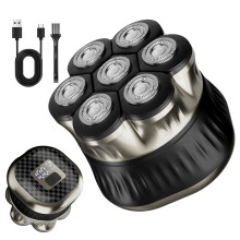 Rasoir électrique HATTEKER WK-5812 Suspension 360Rétroéclairage LED,Port Type-C,étanche
