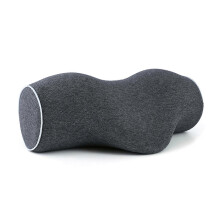 (Extra Large, Black Gray) Portable Cervical Pillow Comfortable Neck Support Tractions Relaxer for Outdoor Travel