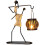 (2) Creative Girl Wrought Iron Candlestick Romantic Dining Table Candlelight for Home Office Classroom Decor 1