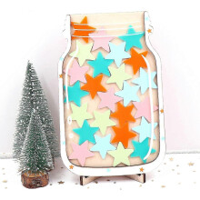 (Star, Colorful) Star Reward Jars, Personalized Stars Reward Classroom Responsibility Routine Training Reward Board Classroom Management Tool