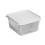 (White) Kitchen Plastic Food Container Durable Food Storage Box Saving Your Time and Money 1