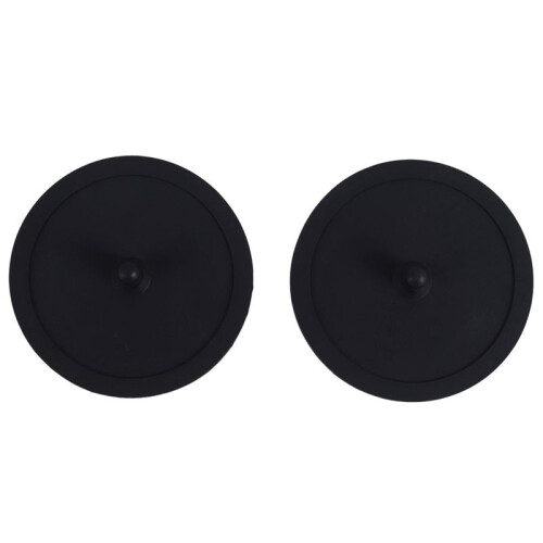 2Pcs Blind Filter Backflush Disk Rubber for Espresso Machines Brewing  Backwashing Gasket
