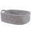 Rectangular Cotton Rope Storage Basket Toy Storage Basket Bathroom Storage Basket, A 1