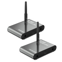 Adattatore Audio Wireless 2.4G con Portata di 150 M, Trasmettitore e Ricevitore Audio Wireless Hi-Fi per Altoparlanti da Teatro, Trasmissione TV In