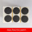 Square Bicycle Tire Patch Limfri Tire Patch Cykel Bärbar Quick Tire Patch Tool Cykelutrustning Däcklapp 3
