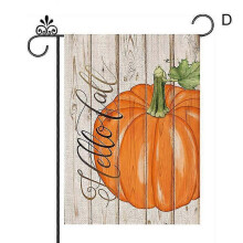 (4) Halloween Theme Flag Double-Sided Printing Holiday Banner Creative Party Decoration for Home Garden Bar New