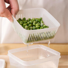 (Yellow) Kitchen Plastic Food Container Durable Food Storage Box Saving Your Time and Money