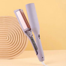 (US Plug, Purple) French 32mm egg roll water ripple curling iron power: US standard - purple - curling iron;