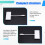 4-in-1 USB C Hub Power USB 3.0 for  Surface Chrome  Stable USB 3.0 USB HUB Adapter 4