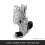 Universal Bicycle Water Bottle Holder Adjustable Handlebar Cup Cage for MTB Road Cycling White 1
