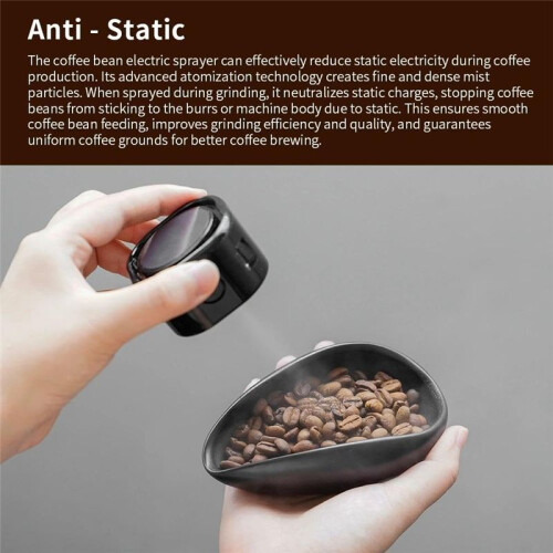 Rechargeable Coffee Bean Sprayer 20mL Sprayer Static Reducing Espresso Bean Spritzer Kit Magnetic Sunction Design A 1