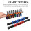3 PCS Double Sided Socket Organizer,1/2in 3/8in 1/4in ABS Drive Socket Rail Holder Set,Premium Quality Socket Holder Kit 4