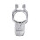 For Repair Tasks DCS355 Tool Accessory for Oscillating Tool Clamp Metal Clamp Compatible with DCS355 1