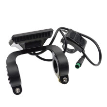 Fietsdisplaymeter met 2 NFC-Kaarten, 5-Pins Waterdicht Inductief LCD-Bedieningspaneel voor Elektrische Fietsen en Scooters