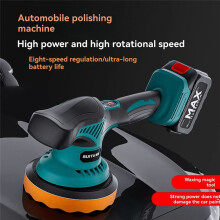 SUITU 7-Delige Set met Polijstmachines voor Auto'S, Waxmachines, Elektrische Schuurmachines en Lithium-Ionbatterijen