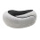 (Light Grey) Rollable U-Shaped Neck Pillow Skin-Friendly Neck Support Pillow for Adults Use 1