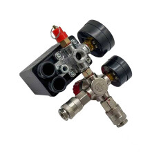 Air Compressor Pressure Air Compressor Pressure Control Valve Regulator with Gauges Air Compressor Valve