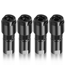 Accesorios para Amoladora Angular, Adaptador de Amoladora Angular A Amoladora Recta de 3 mm y 6 mm (1/8 y 1/4), 4 Piezas, Amoladora Angular de 100