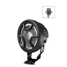 Luzes Elétricas para Bicicleta, Farol Dianteiro Brilhante, Plugue SM, Acessórios para Ciclismo