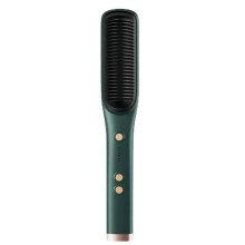 Negative Ion Straightening Comb Dual-Purpose Straight and Curly Electric Curling Comb Hair-Safe Inward Curling Iron EU