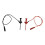 Multimeter Test Hook Clip  IC Hook Test Clip with Leads to 2mm Hole Socket High Quality Test Cable Parts 4