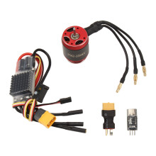 RC Crawler Car 3542 1850/2250KV Brushless Outrunner Motor AM32 OSP 80A ESC 2-6S for AXIAL SCX10 90046 TRX4 TRX6 RC Car B