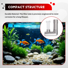 16mm Aquarium Filter Outlet Oil Removal Module Extendable Anti-Fish Shrimp Essential Aquarium Accessories