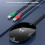 Computer Desktop  LED Lights PC Motherboard External Power Button Extension Cable for Home Office 2.0 USB Adapter 6
