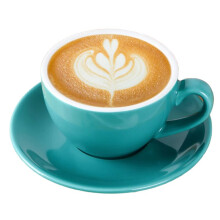Minimalist 220ml Ceramic Coffee Cup Solid Color with Base Couple Mug European Style Tea Cup Latte