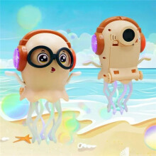 Dancing Octopus Toy Interactive Electric Octopus Walking Dancing Toys with Music & Lights Electronic Pet Toys for Kids C