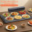 Electric Warming Tray, Foldable Silicone Food Warmer Mat, 8 Adjustable Temperature, US Plug 1
