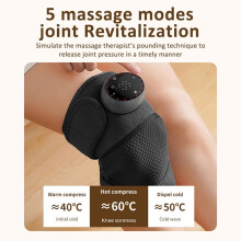 1set Electric Heating Knee Pads, Self-Heating Massager for Chronic Legs Pain Therapy Device, Type A