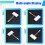4-in-1 USB C Hub Power USB 3.0 for  Surface Chrome  Stable USB 3.0 USB HUB Adapter 7