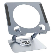 360 Rotation Foldable Cooling Bracket Support Tablet Holder Hollowed Adjustable Height for 4-13Inch Phone Tablet Stand