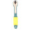 2X  1/4  Screwdriver Pole 6.35mm Inner Hexagon Ratchet Socket Wrench with Dual- Home Tool Accessory 2