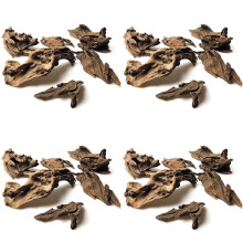 24X Large Natural Driftwood Branches Reptiles Aquarium Fish Tank Decoration Fish Tank Cave Hideout Wood Decor Driftwood