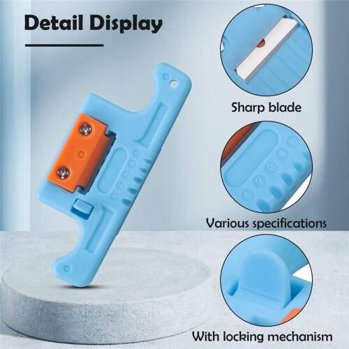 FTTH Fiber Optic Stripper, 1.9-3mm Access Tool Loose Buffer Tube Stripper 2
