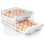 Egg Holder for Fridge,32 Grid/2 Layer Egg Holder,Egg Container for Refrigerator, Kitchen, Refrigerator, Countertop. 1